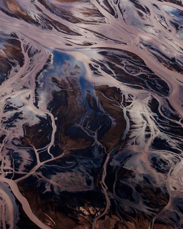 An Aerial photograph of the Kenyan south rift valley from a wild eye photo safari