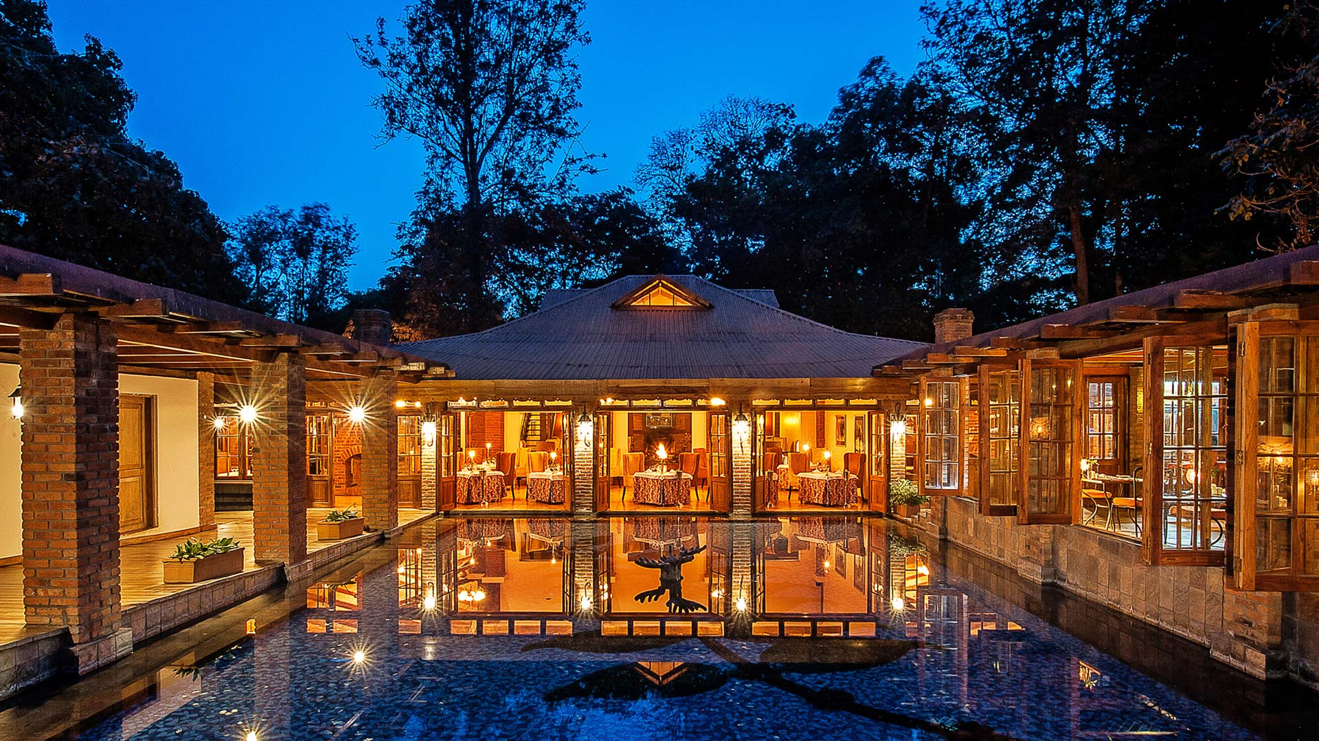 Relaxation are of Elewana Arusha Coffee Lodge