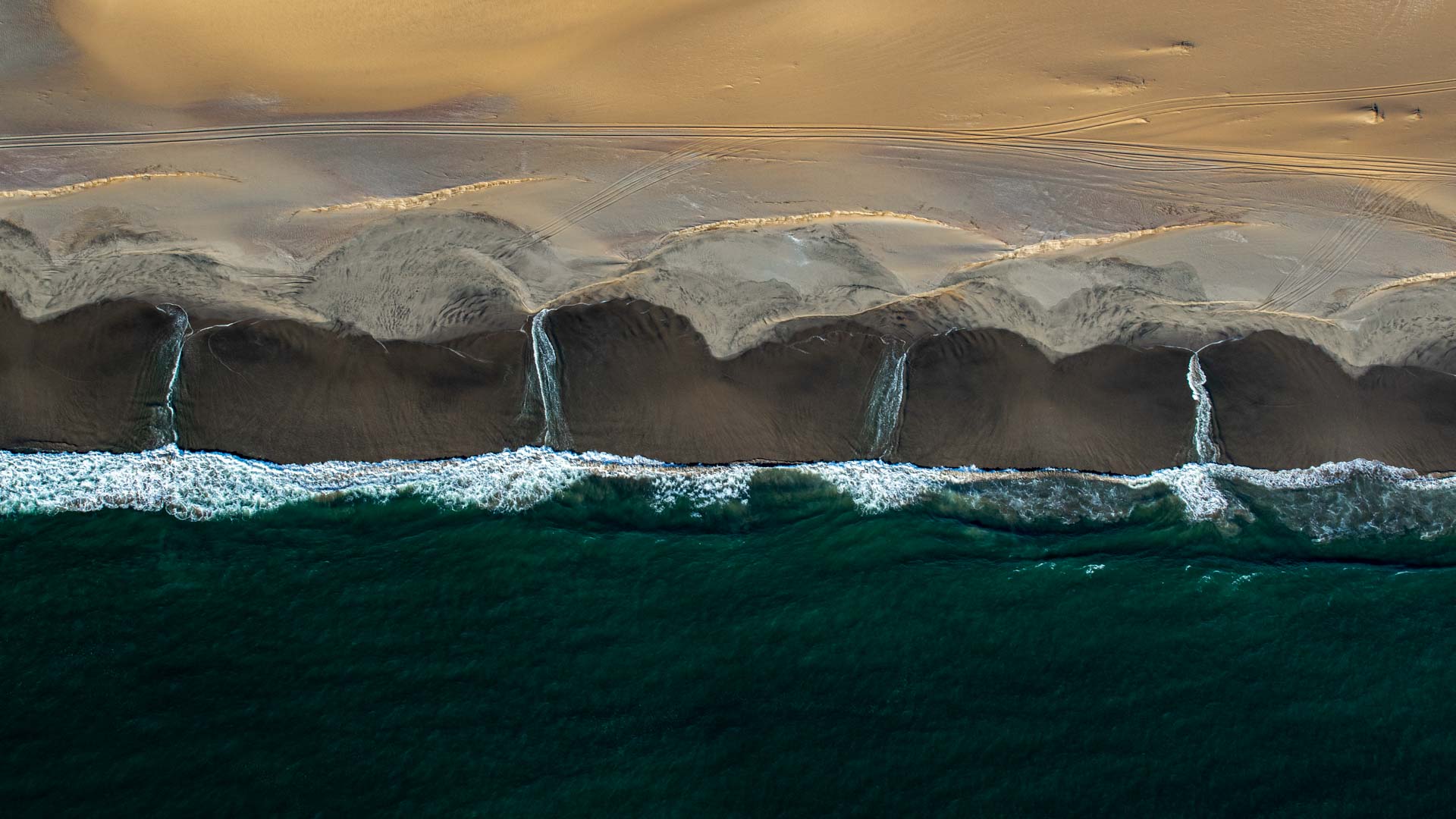 namibia landscape desert sandwich harbour aerial photography helicopter discover places we love