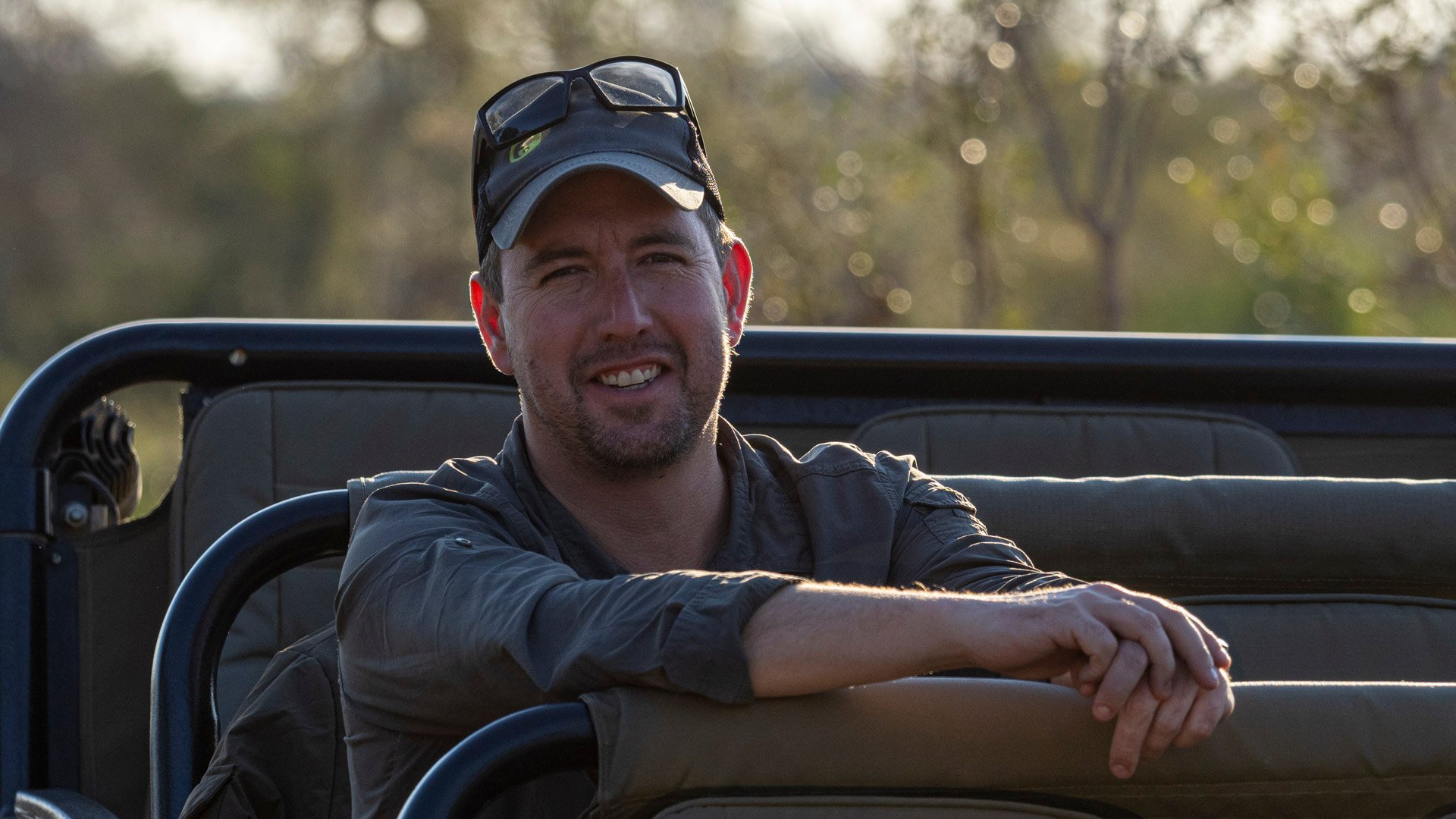 a photo of photographic & safari guide johan Van Zyl