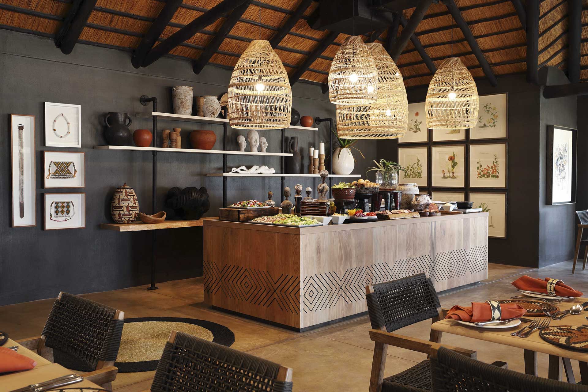 Mala Mala Main camp dining area Places we love Mala Mala