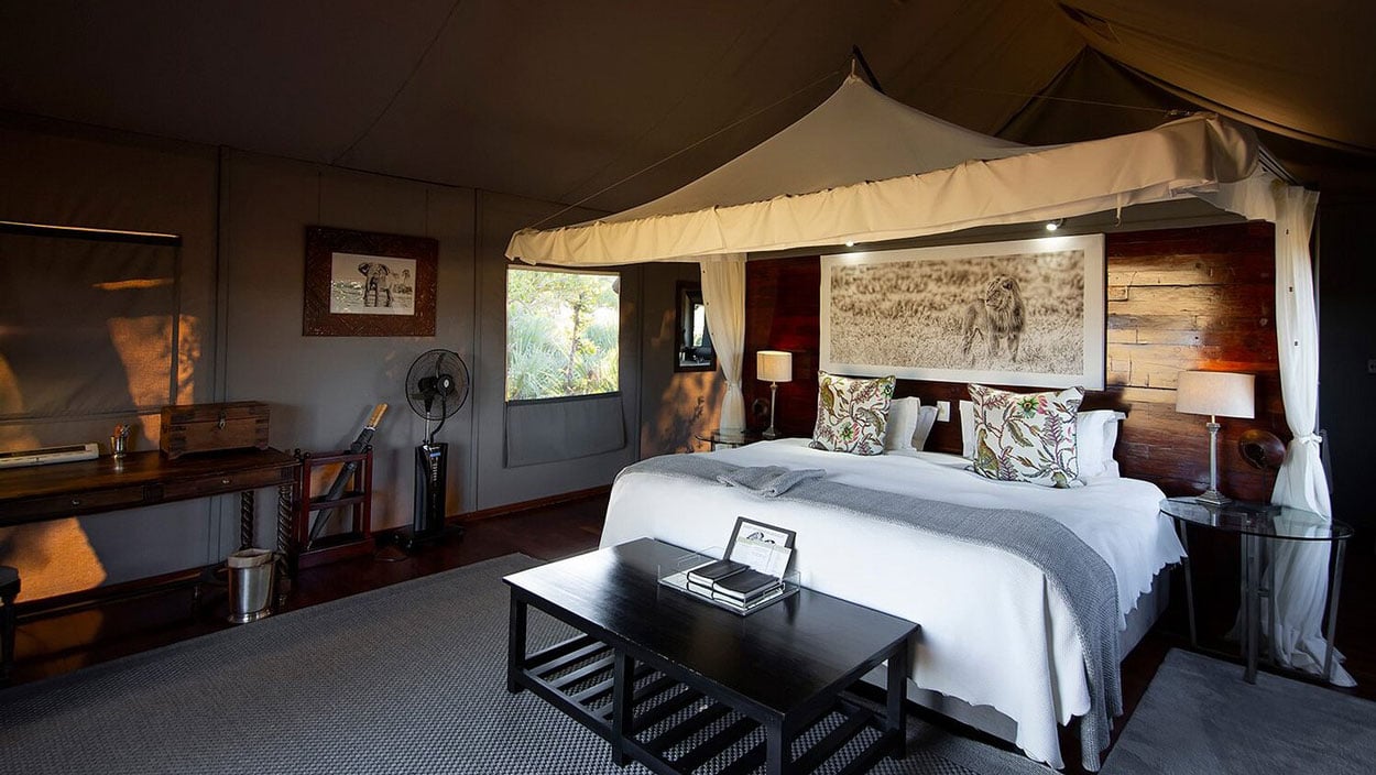 an image of a guest room at chitabe lediba in botswana
