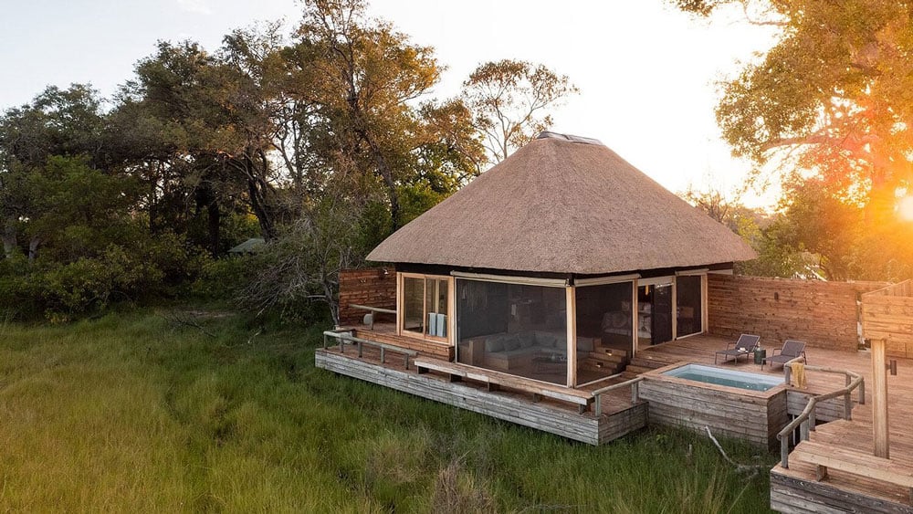 an image of the guest room at vumbira plains in botswana