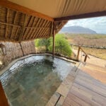 Private plunge pool at Soroi Larsens