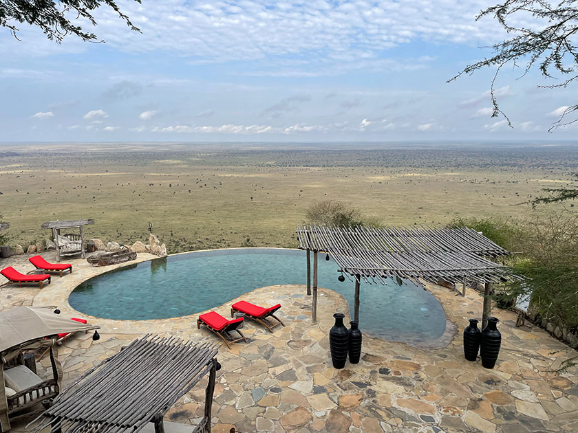 Swimming Pool at Soroi Lions Bluff Lodge