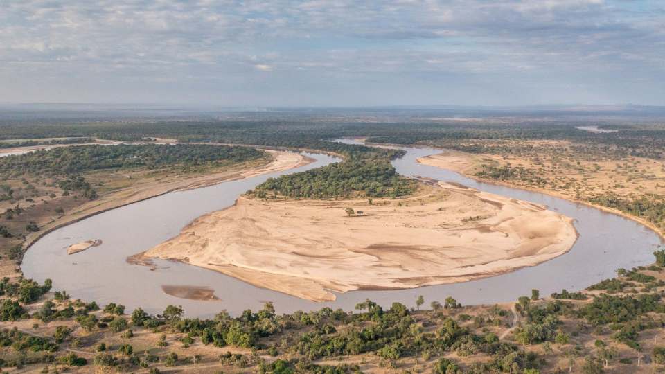Chikunto lodge veiw of river